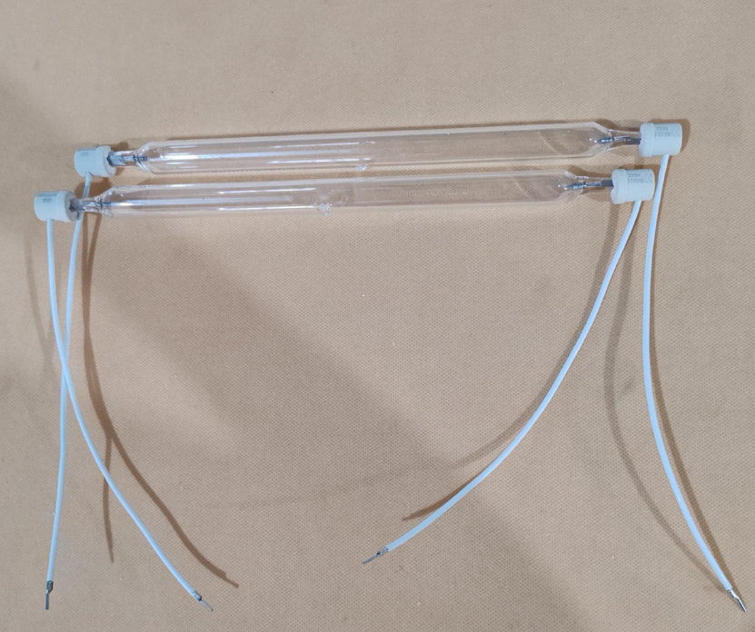 Long life mercury UV curing tube