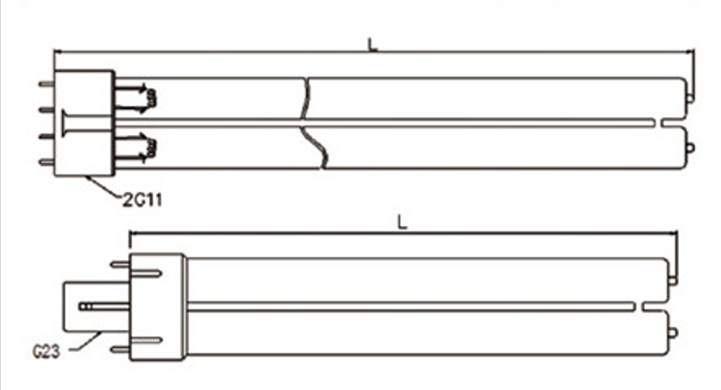 Industrial UV germicidal lamp B2B